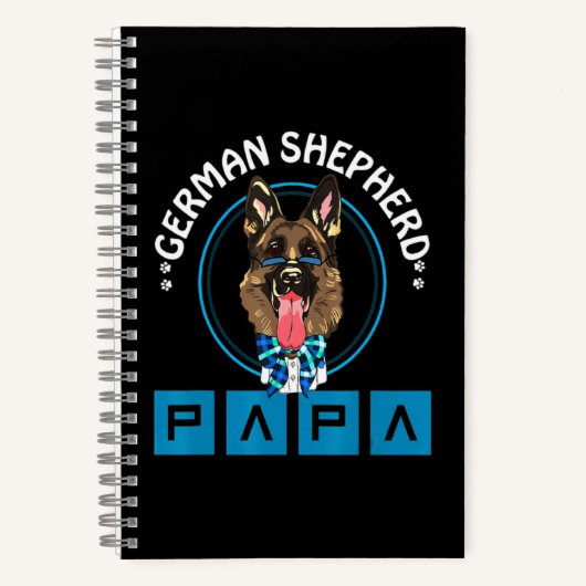 German Shepherd Essential Notizblock (Vorderseite)