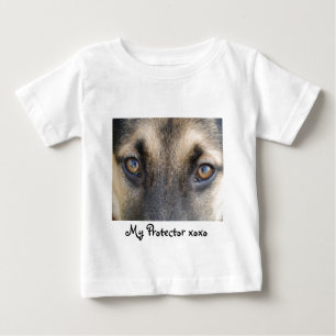 German Shepherd Eyes Baby T-shirt