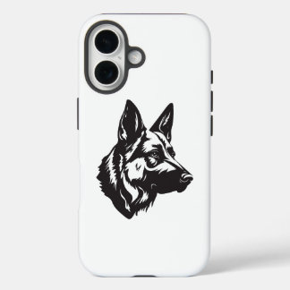 German Shepherd Face iPhone Case