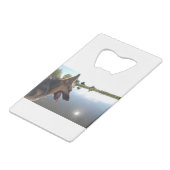 German Shepherd Friend Geldbeutel Flaschenöffner (Rückseite Schrägansicht)