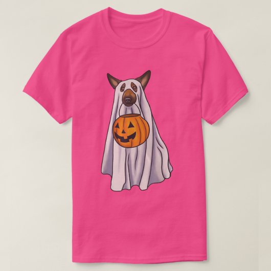 German Shepherd Ghost Sweatshirt T-Shirt (Design vorne)