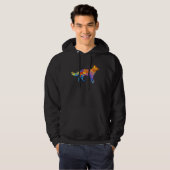 German Shepherd Graphic  Dow Owner Hoodie (Vorne ganz)