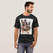 German Shepherd Grouing T-Shirt (Vorne ganz)
