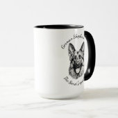 German Shepherd Hair Is the Secret Ingredient Mug Tasse (VorderseiteRechts)