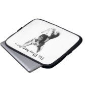 German Shepherd Happy Face Laptopschutzhülle (Vorne Knopf)