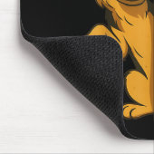 German Shepherd Has My Mouth Gotten Me In Trouble  Mousepad (Ecke)