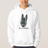 German Shepherd Hoodie (Vorderseite)