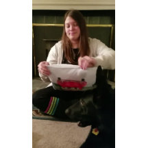 German Shepherd Hunde Weihnachten Autofahren es Zu