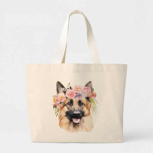 German Shepherd Jumbo Tasche (Vorne)