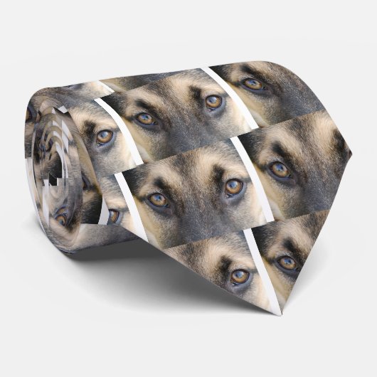 German Shepherd Krawatte (Gerollt)