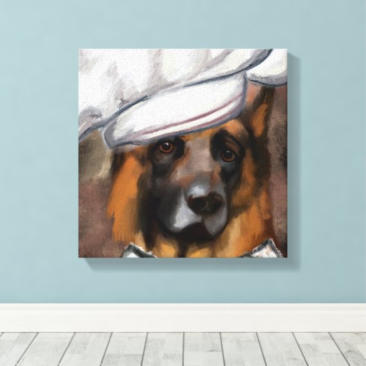 GERMAN SHEPHERD  LEINWANDDRUCK (Insitu (Holzboden))