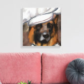 GERMAN SHEPHERD  LEINWANDDRUCK (Insitu (Wohnzimmer))