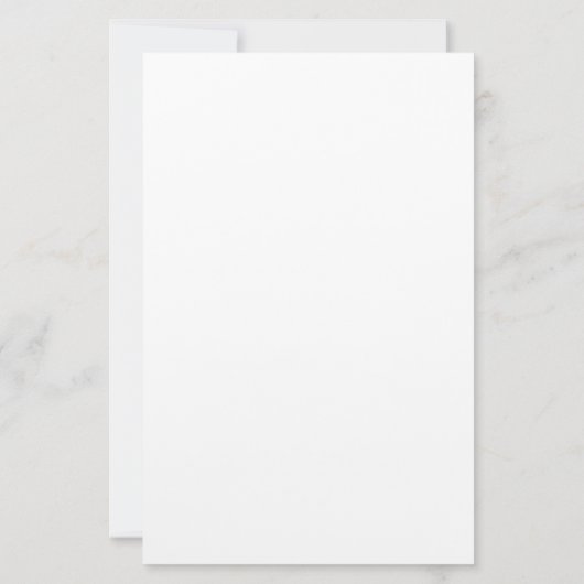 German Shepherd Letterhead Briefpapier (Rückseite)