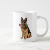 German Shepherd Love Jumbo-Tasse (Rechts)