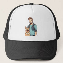 German Shepherd Lover Hat Truckerkappe