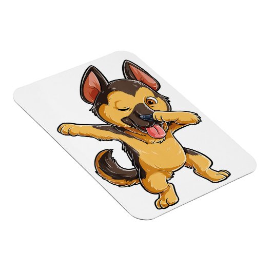 German Shepherd Lover Kühlschrank Magnet (Rechte Seite)
