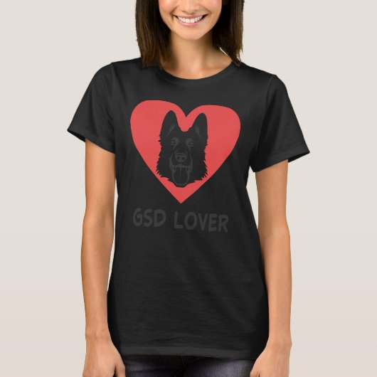 German Shepherd Lover T-Shirt (Vorderseite)
