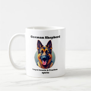 German Shepherd Loyal— Spirituosen Tasse