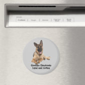 German Shepherd Magnet (In Situ (Geschirrspüler))
