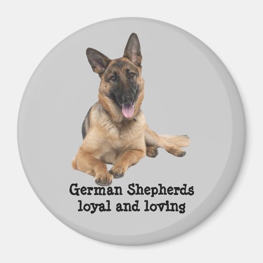 German Shepherd Magnet (Vorne)