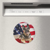 German Shepherd Magnet (In Situ (Geschirrspüler))