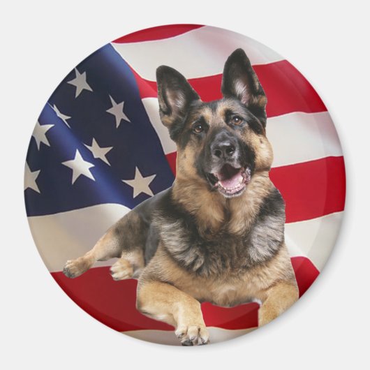 German Shepherd Magnet (Vorne)