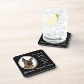 German Shepherd Mama Untersetzer (Rechte Seite)