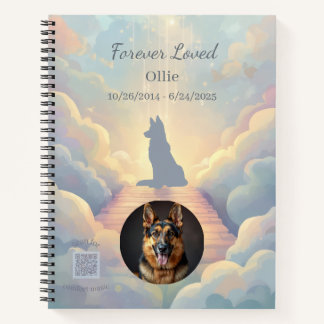 German Shepherd Memorial Journal | Rainbow Bridge Notizblock