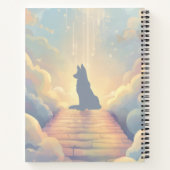 German Shepherd Memorial Journal | Rainbow Bridge Notizblock (Rückseite)