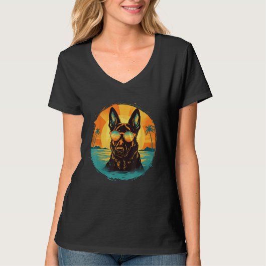 German Shepherd Men Women Kids_3 T-Shirt (Vorderseite)
