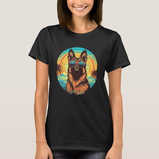 German Shepherd Men Women Kids T-Shirt (Vorderseite)