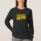 German Shepherd Mom For Women Sunflower Shepherd G T-Shirt (Vorderseite)