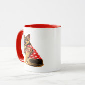German Shepherd Mom Tattoo Tasse (Vorderseite Links)