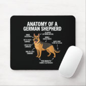 German Shepherd Mousepad (Mit Mouse)
