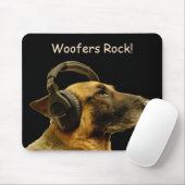 German Shepherd Mousepad DJ (Mit Mouse)