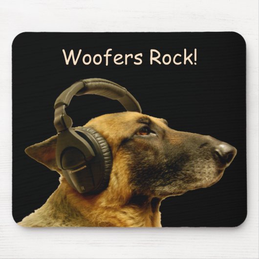 German Shepherd Mousepad DJ (Vorne)