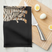 German Shepherd Mummy Halloween Dog Geschirrtuch (Viertel Falte)