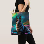 German Shepherd on a Alien World Tasche (Von Nahem)