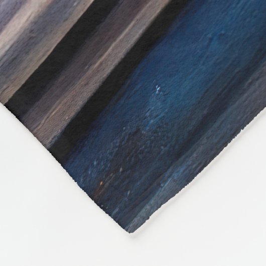 German Shepherd on a Paddle: Ein Landschaftliches  Fleecedecke (Ecke)