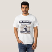 German Shepherd Owner Gift T-Shirt (Vorne ganz)