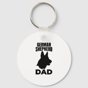 German Shepherd Papa Schlüsselanhänger