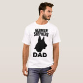German Shepherd Papa T-Shirt (Vorne ganz)