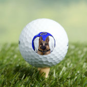 German Shepherd Patrol Dog Golfball (Insitu T-Shirt)