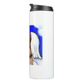 German Shepherd Patrol Dog Thermosbecher (Nach rechts gedreht)