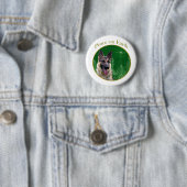 German Shepherd Peace Button (Beispiel)