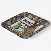 German Shepherd Personalisiertes Party Pappteller (Gewinkelt)