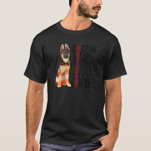 German Shepherd Phantastisch Loving Strong Happy S T-Shirt