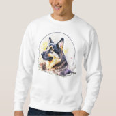German Shepherd Portrait T - Shirt (Vorderseite)