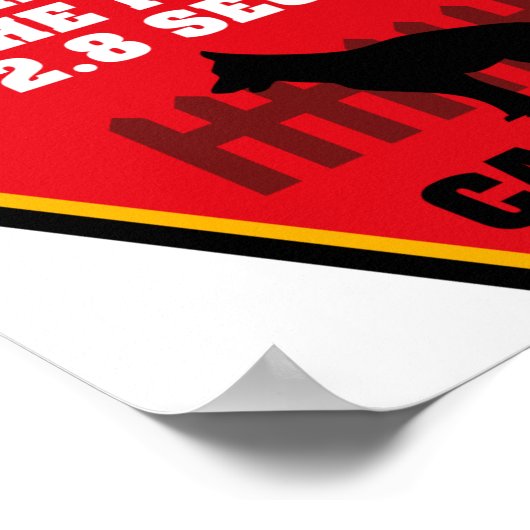 German Shepherd Poster (Ecke)