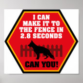 German Shepherd Poster (Vorne)